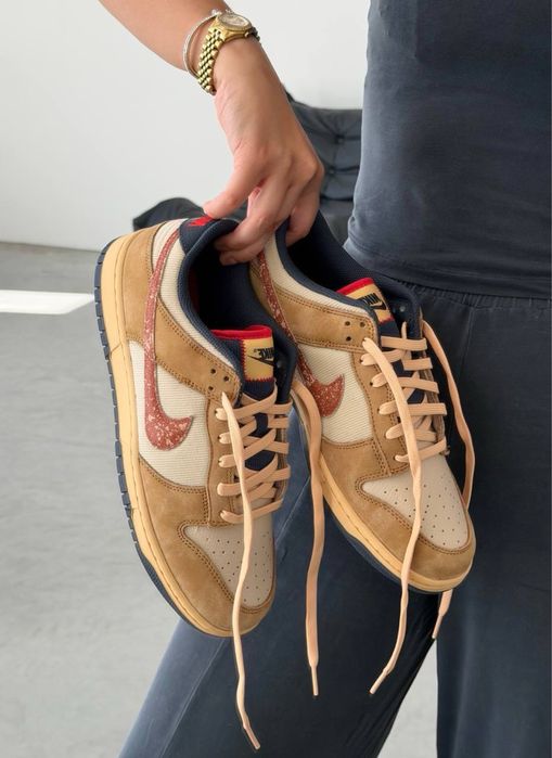 Оригинал Nike Dunk Low Retro SE Beige Brown (HQ3640 790) оригінальні найк данк лов оригинальние