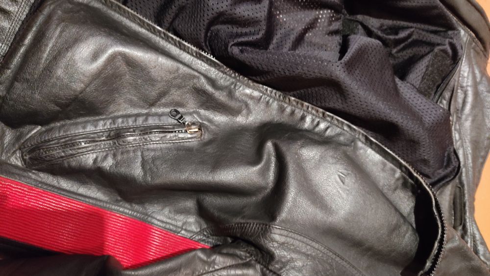 Casaco pele moto Dainese
