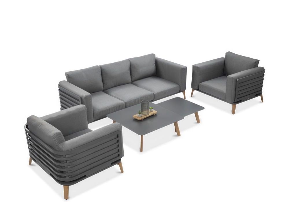 Komplet wypoczynkowy RADISSON – Grey / Furrore Caffe