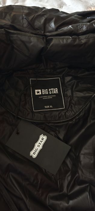 Kurtka puchowa długa damska Big Star