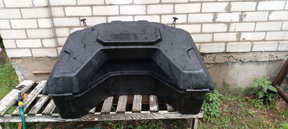 Оригінальний кофр CFMOTO з кріпленнями (швидкознімачами)