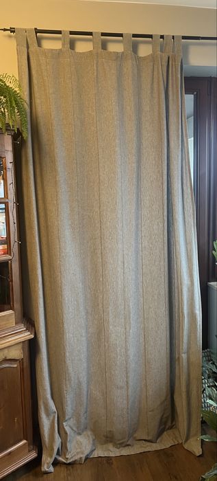 Zasłony 4 szt. szare IKEA (karnisz gratis)