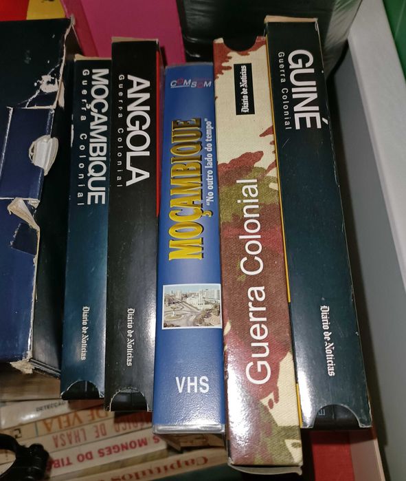 Moçambique, no outro lado do tempo, VHS + Angola + Guine