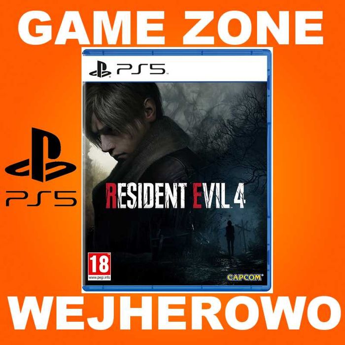 Resident Evil 4 PS5 = PŁYTA = Wejherowo / Wymiana