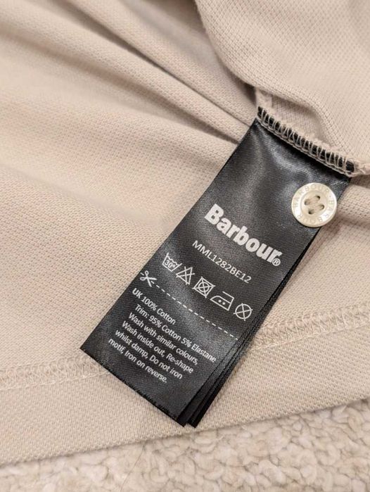 Polo Barbour koszulka beżowa NOWA