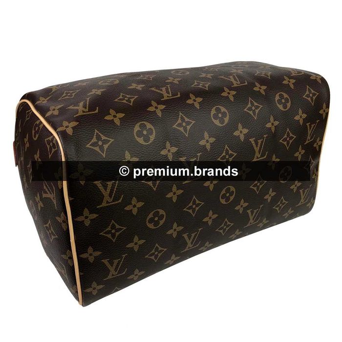Torebka Louis Vuitton Speedy 30 canvas monogram/skóra naturalna