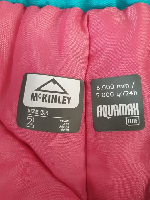 Spodbie narciarskie na zimę 92 cm McKinley wodoodporne oddychające