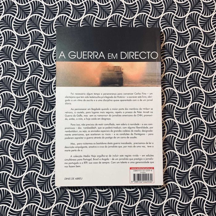 A Guerra em Directo (1ª ed.) - Carlos Fino