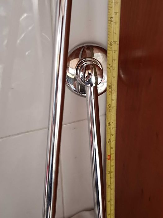 Conjunto em inox para WC de 4 peças