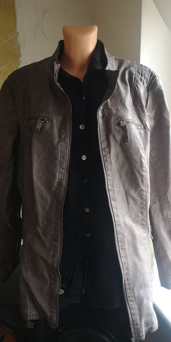 Kurtka damska the outerwear c&a skóra beżowa rozm. 50/2XL