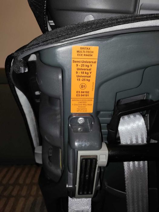 Cadeirinha auto Britax Romer Multi-Tech ( 11 meses - 5 anos)