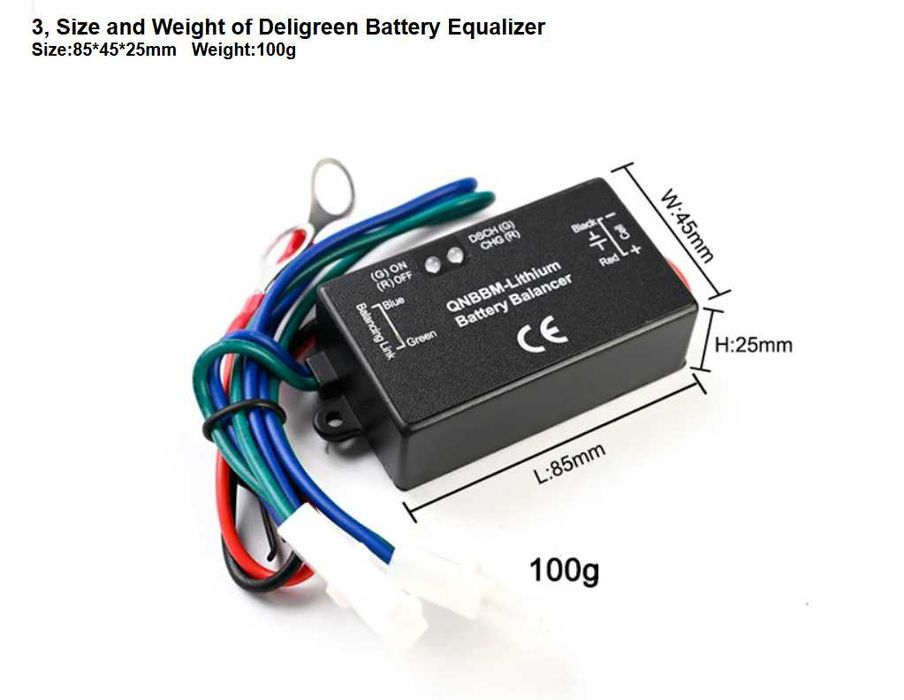 Активний балансир QNBBM 10A 4S Li-ion Lifepo4
