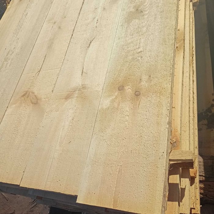 tarcica suszona bez sęczna deski nieobrzynane 25mm