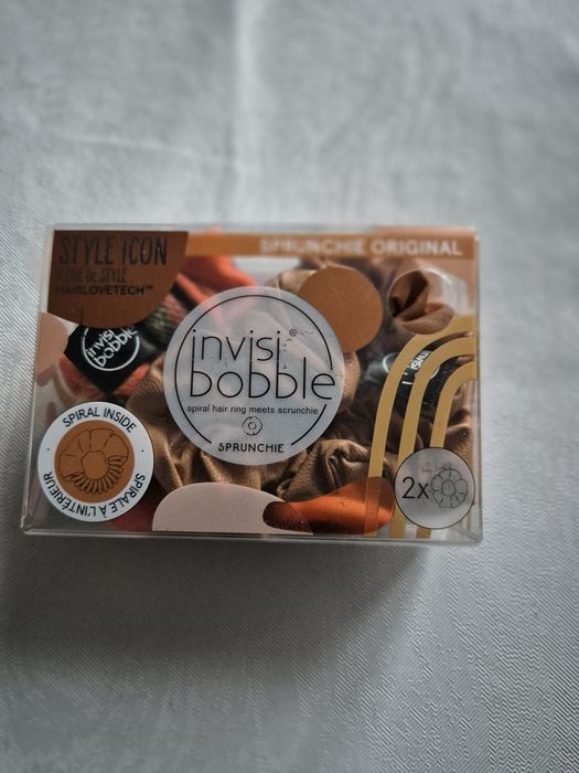 Gumki do włosów materiałowe