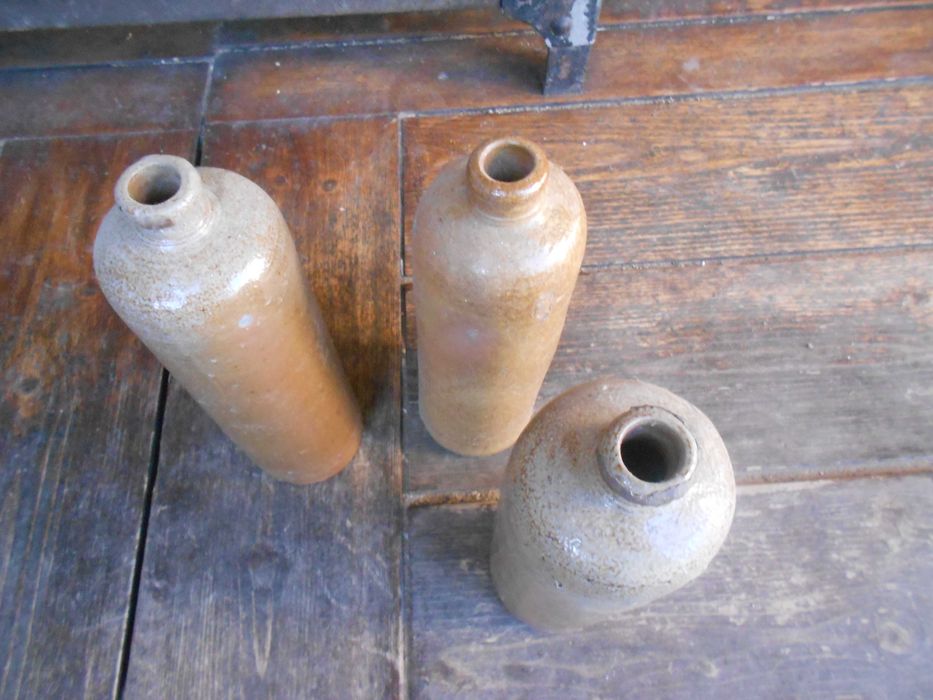 Pote botijas garrafas fogareiro incensario barro terracota antigo