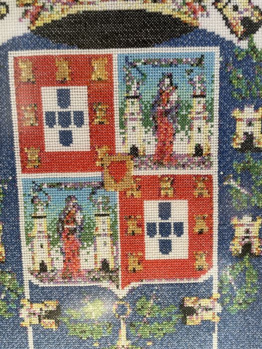 Quadro grande em ponto cruz Futebol Clube do Porto