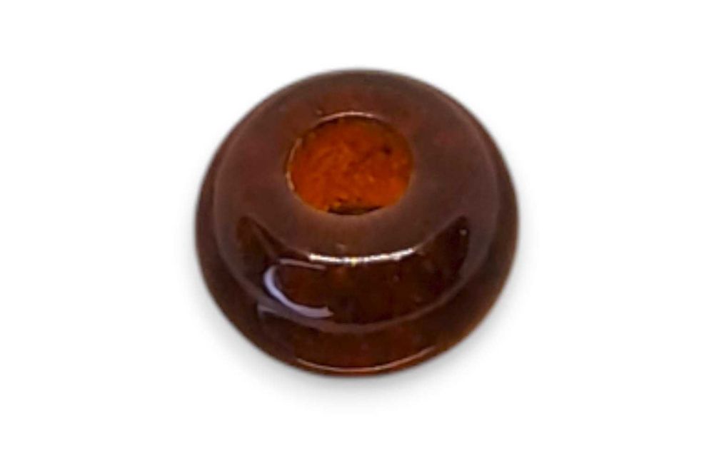 Charms bursztynowy, BURSZTYN bałtycki koniakowy #836