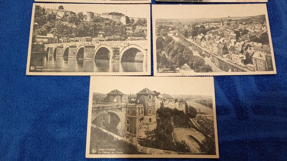 Namur.Pocztówki,11 szt.