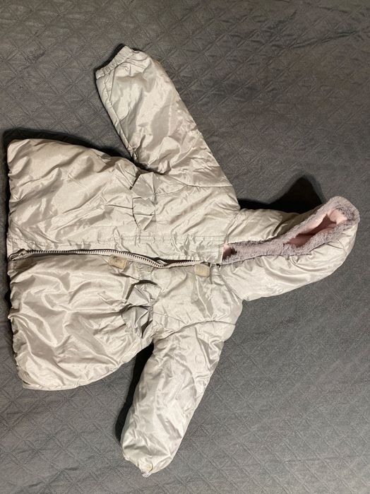 Kurtka zimowa dziewczęca 5.10.15 rozmiar 80