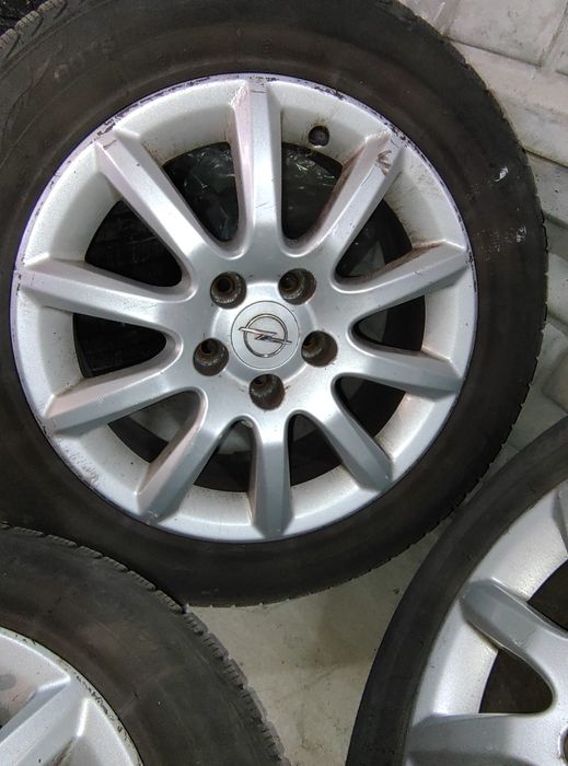 Alufelgi z oponami zimowymi