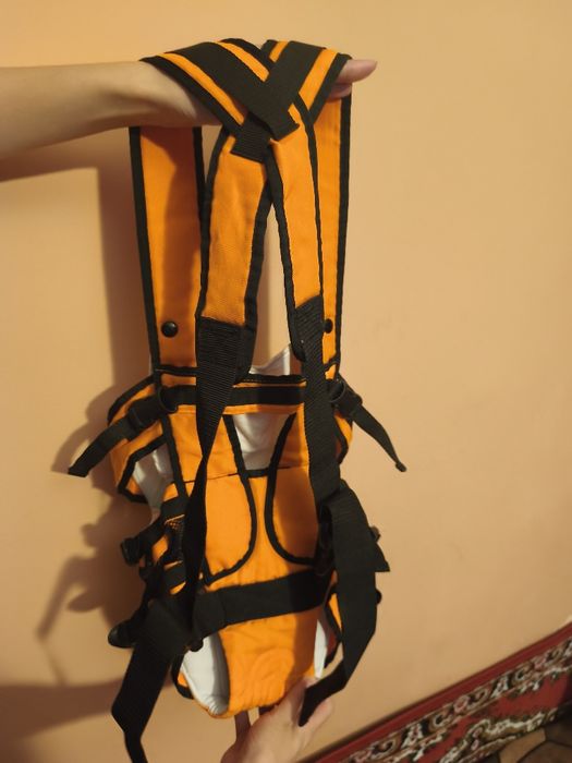 Слінг.Нагрудна кенгуру-переноска Chicco GO BABY для новонароджених.