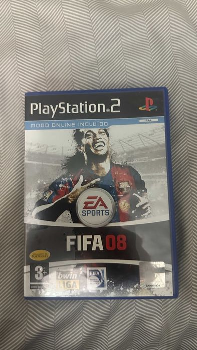 PlayStation 2 Slim + 2 Comandos + Jogos + Cartão de Memória - Funciona