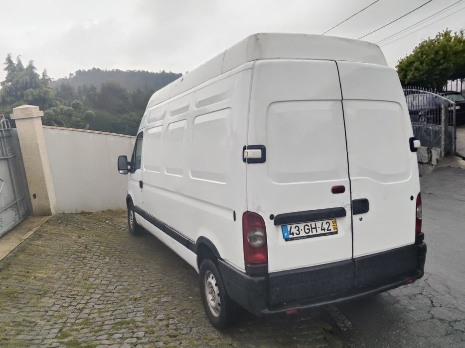 Renault master de 2008 com tecto alto longa  motor 2.4 turbo diesel