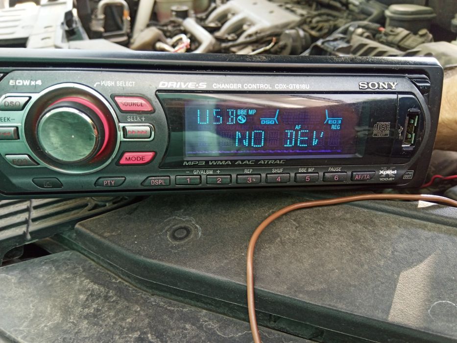 Магнитола sony cdx gt616u оригинал