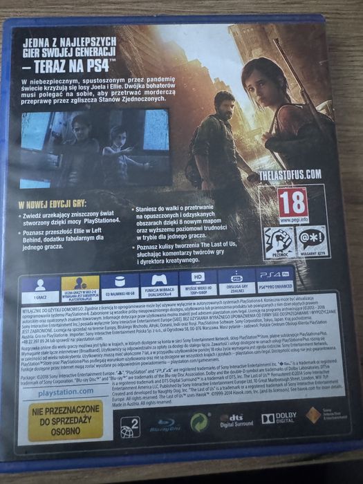 Gra ps4 ps5 The last of us