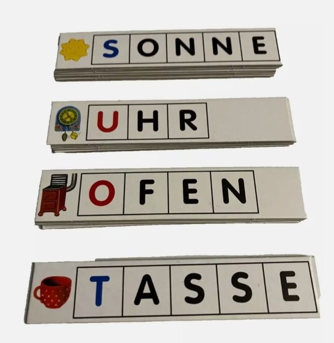 Гра для вивчення німецької мови Deutsch Mein erstes Lesespiel + CD