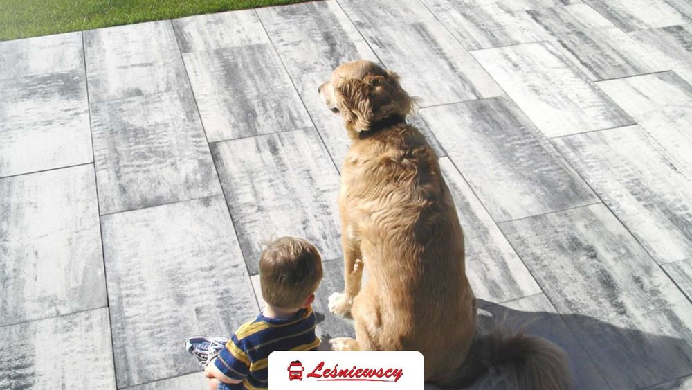 Płyta tarasowa betonowa duży format Drogbruk-Talamona 100x50x6cm