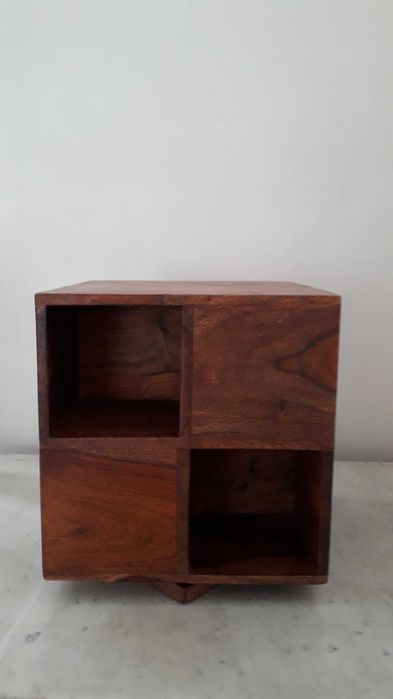 Vintage CD Storage Cube