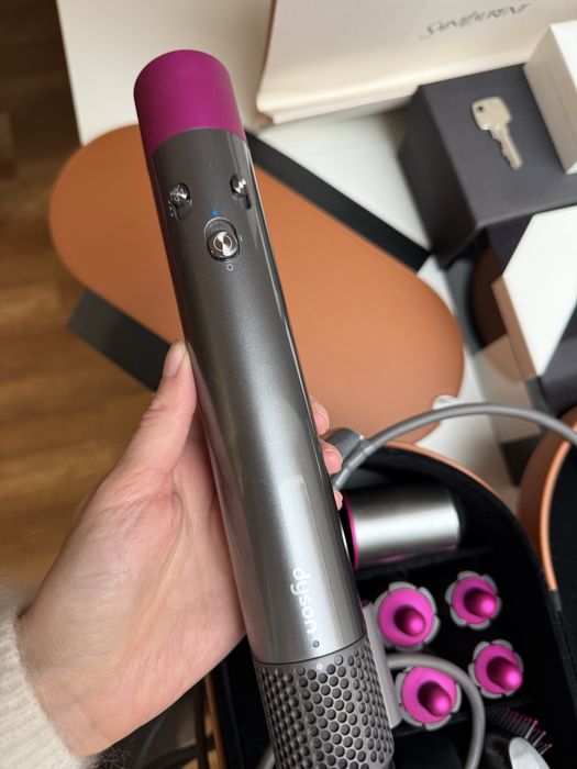 Dyson airwrap nikiel fuksja