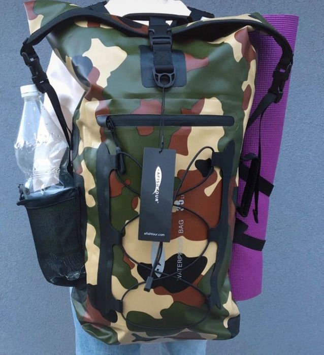 Plecak wodoodporny górski wodoszczelny torba moro 35 l