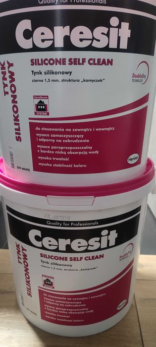 Tynk silikonowy Ceresit 25kg