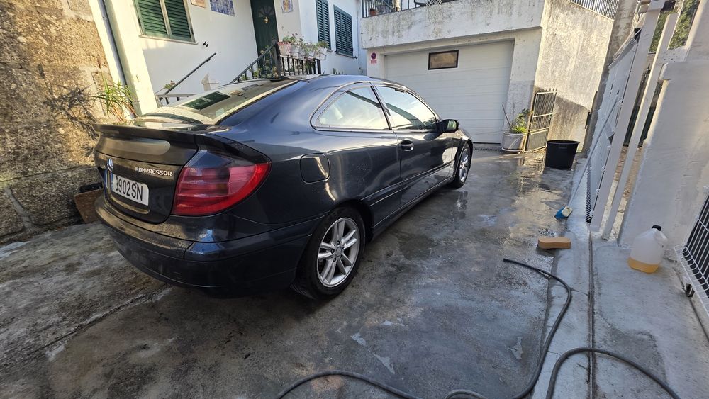 Mercedes Sport Coupe 200 kompressor troca