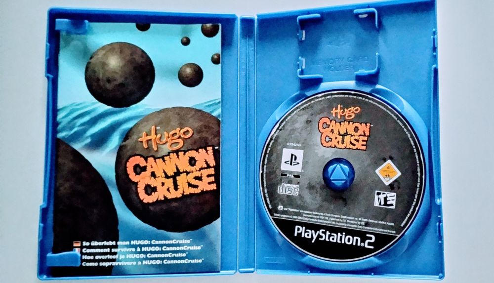 PS2 Hugo Cannon Cruise gra oryginalna z hologramem stan IDEALNY+Gratis