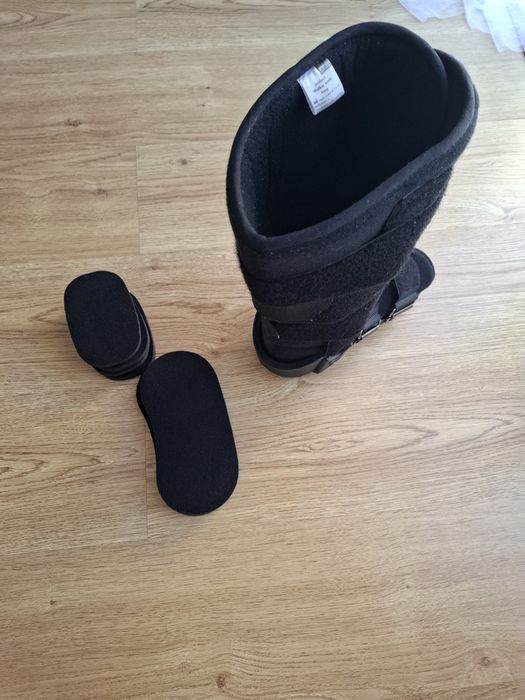 Bota walker longa fixa tamanho S