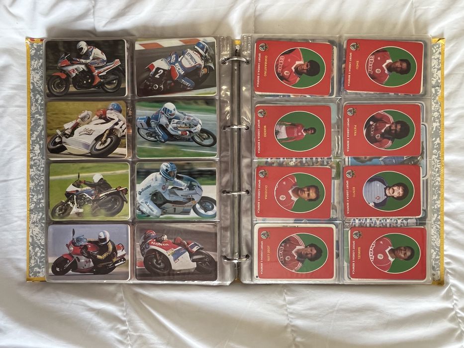 Vendo capa com calendários diversos anos 80