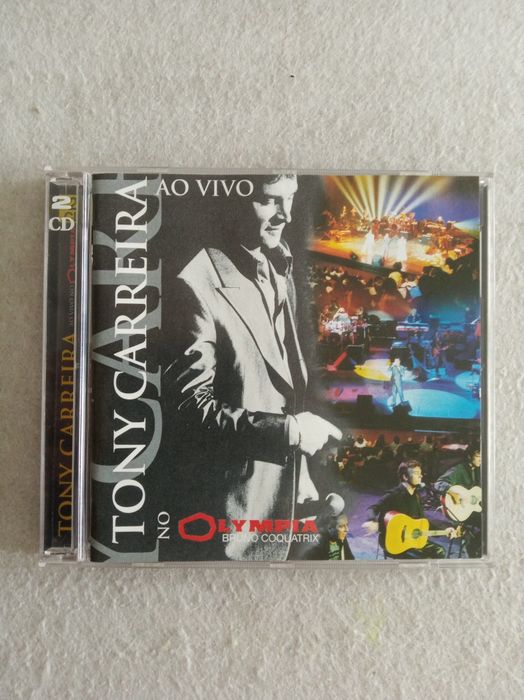 CD duplo TONY CARREIRA no Olimpia