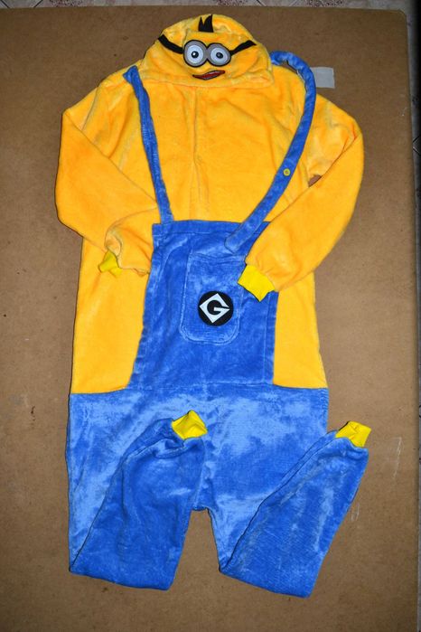 Minionek Minions pluszowy strój przebranie piżama M