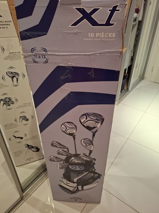 Torba na kije golfowe, rączka na ramię