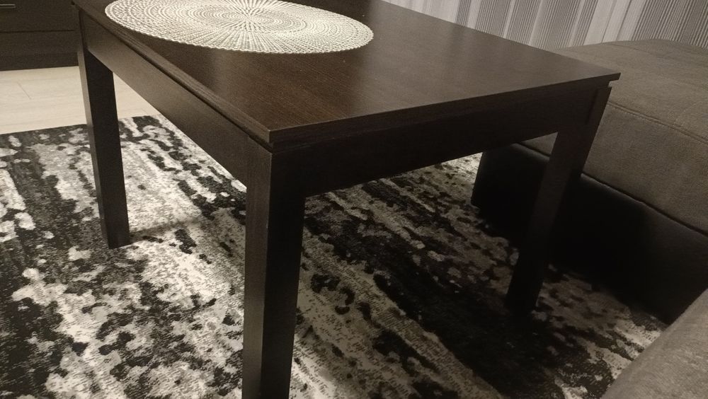 Meble BRW duży stół, stolik do salonu, RTV, 2 słupki stan bardzo dobry