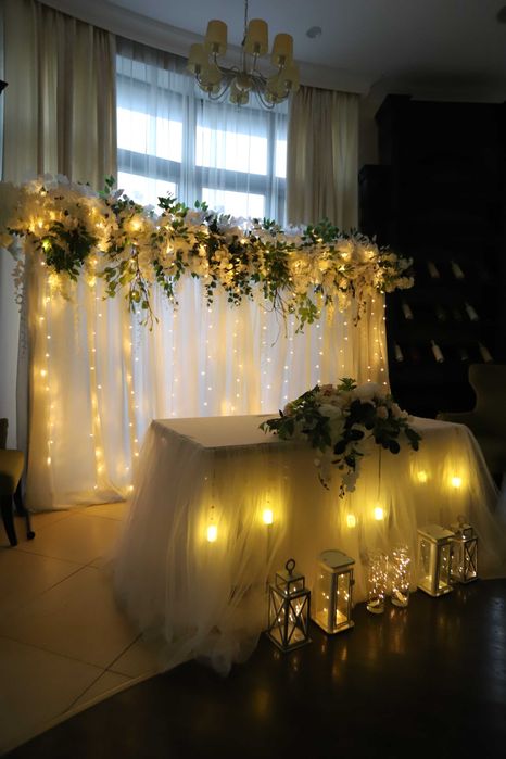 свадебный декор, аренда декора на свадьбу, эффект золушки, аренда арки