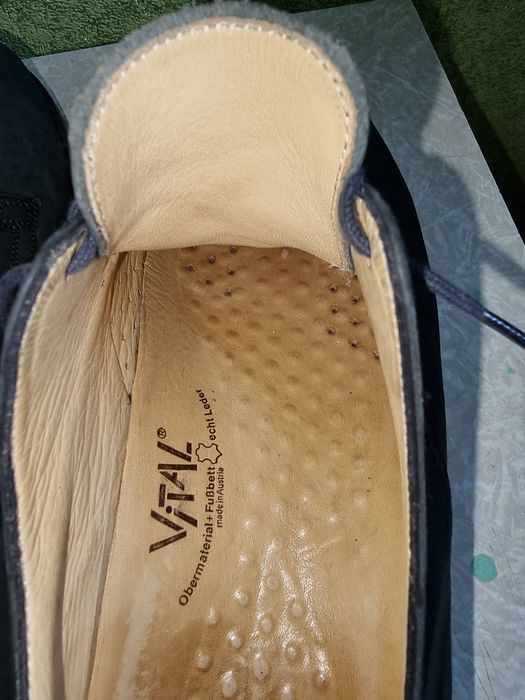 Туфлі  унісекс нубук з масажним супінатором 40