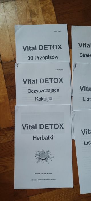 Katarzyna Gurbacka 14 dniowa dieta detox+ 30 przepisów+ koktajle oczys