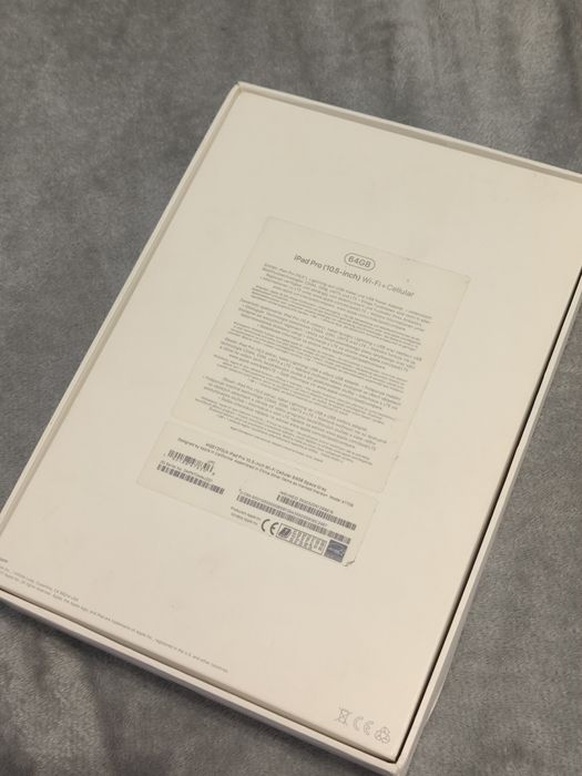 Zestaw iPad Pro 10.5 64GB (Uszkodzony) + Apple Pencil 1 + Etui