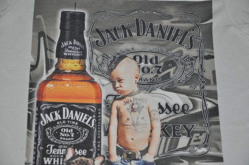 JACK DANIELS - Koszulka rozm.M RARE !!!