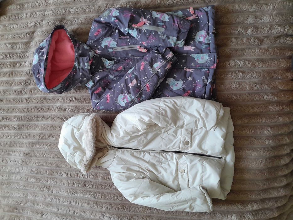 Куртки зимові на дівчинку