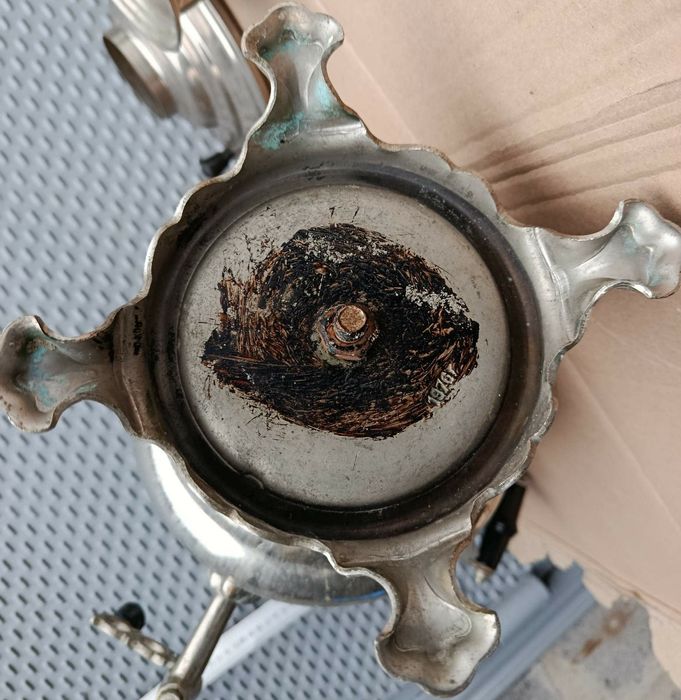 Самовар дровяной латунный ЗШВ самовар СССР